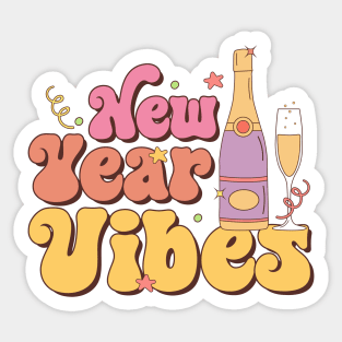 New Year Vibes Sticker